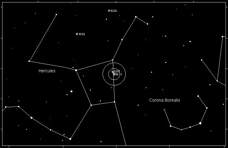 Messier 13 Finder