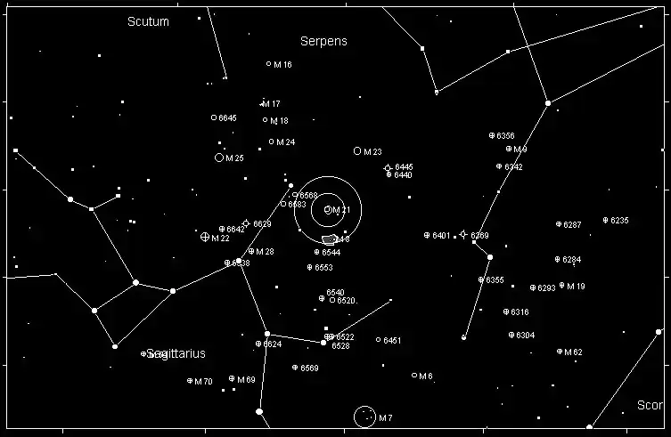 Messier 20 Finder