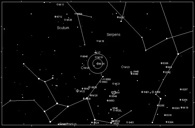 Messier 24 Finder