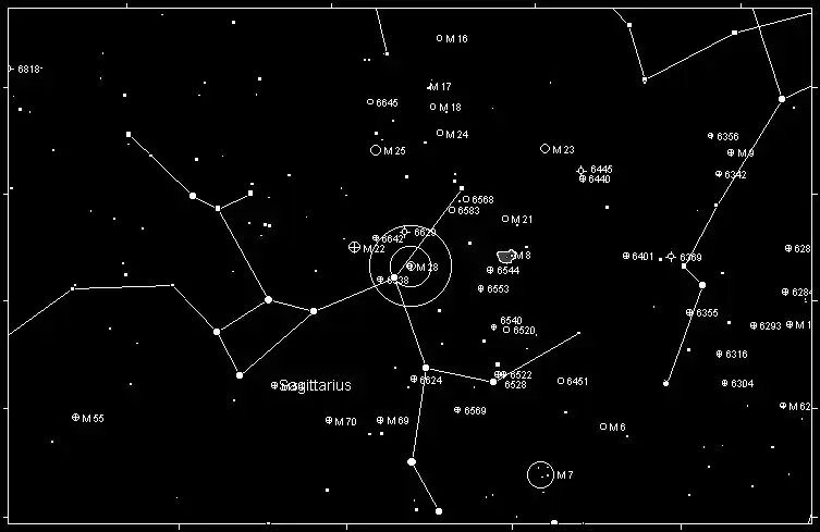 Messier 28 Finder