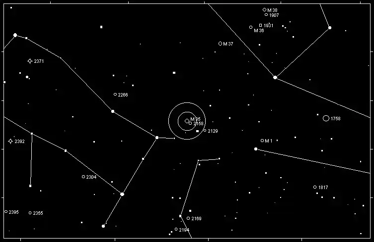 Messier 35 Finder