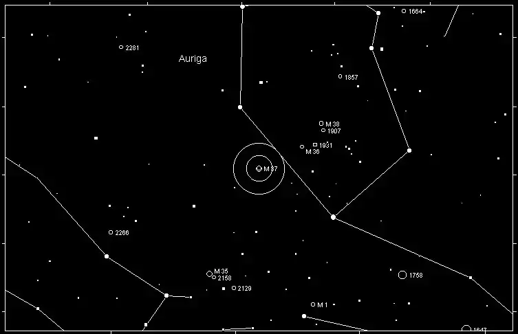 Messier 37 Finder