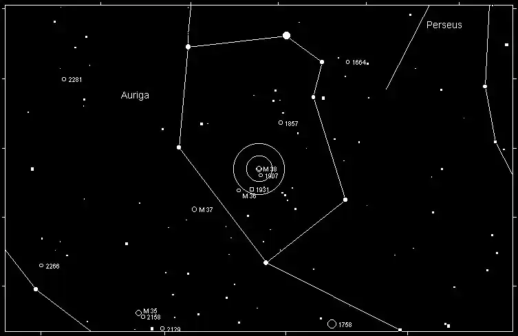 Messier 38 Finder