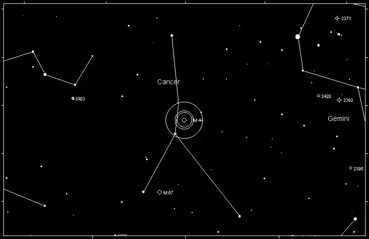 Messier 44 Finder