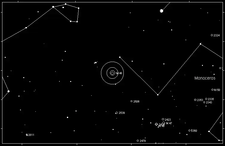 Messier 48 Finder