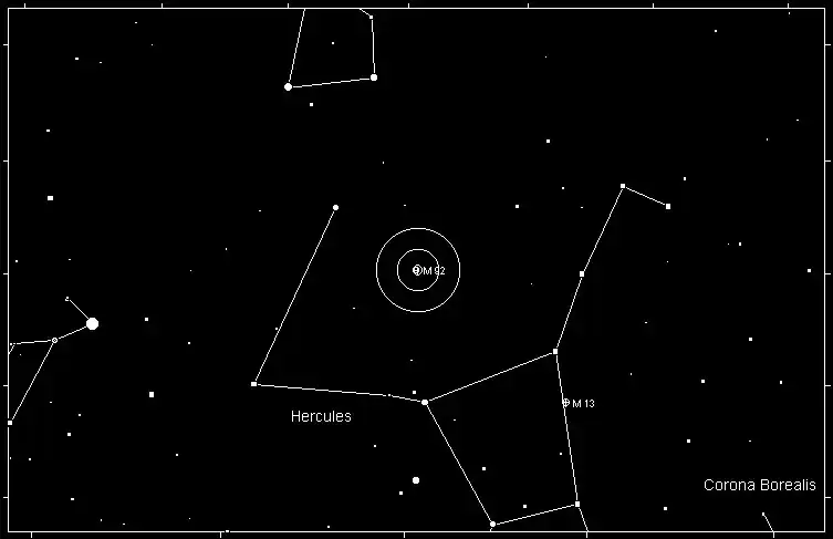 Messier 92 Finder