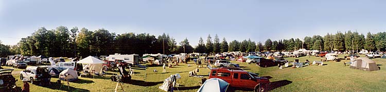 Star Party Set Up In Field