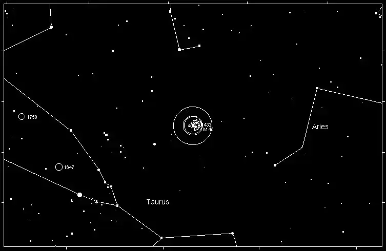 Messier 45 Finder