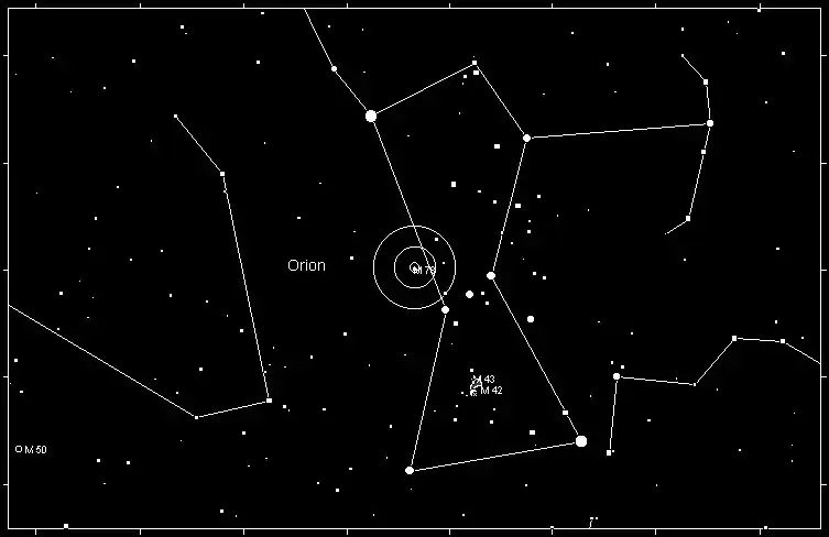 Messier 78 Finder